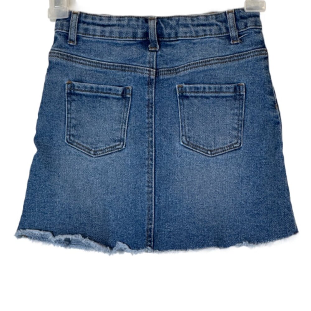 Girl's Blue Demin Skirt Size 5-6 years - Picture 4 of 4